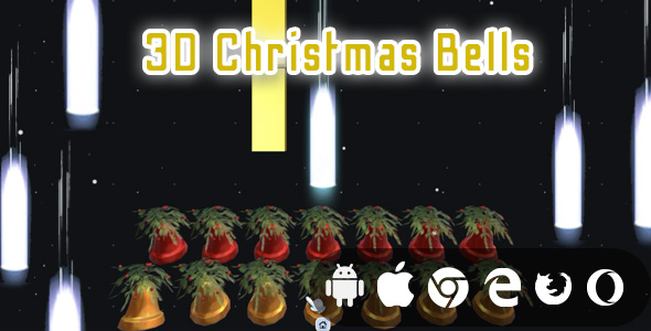 3D Christmas Bells – Contaminated Platform Song Recreation