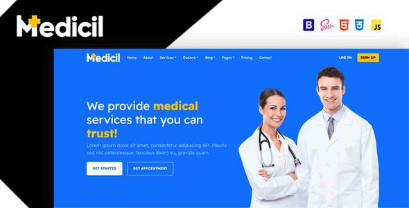 Medicil – Clinical Hospital & Sanatorium Bootstrap Template