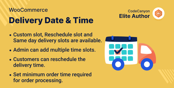 WooCommerce Provide Date & Time