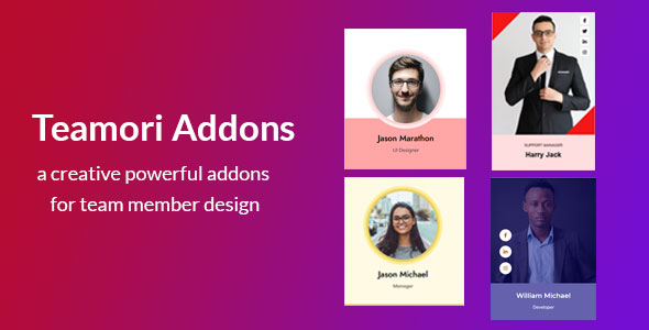 TeamOri – Team Member Addons for Elementor