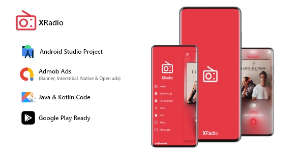 XRadio – Single Enviornment Radio Streaming App