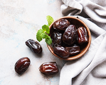 Dried dates fruits