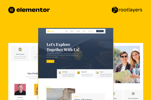 Atravel – Hasten Agency Elementor Template Kit