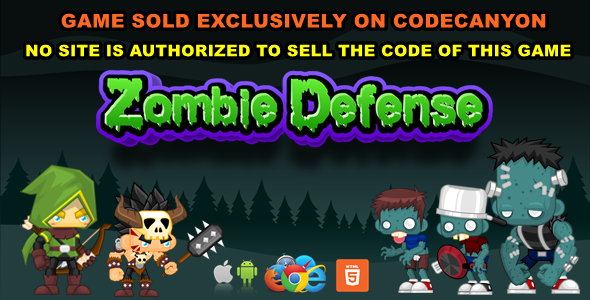 Zombie Protection – HTML5/Cell Game – (C3p)