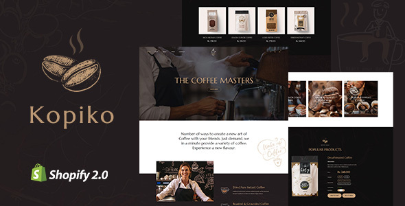 Kopiko – Coffee Store Shopify Theme