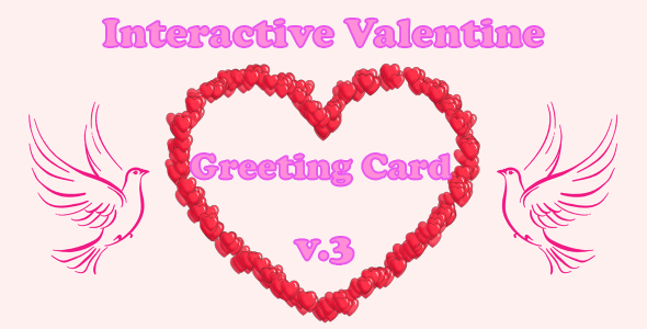 Interactive Valentine Greeting Card v.3