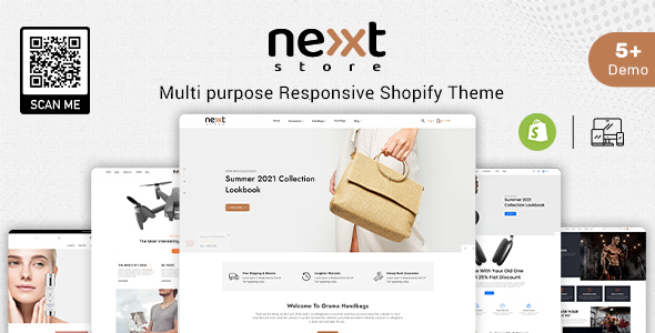 Next – Single Product Electronics & Devices Shopify Theme