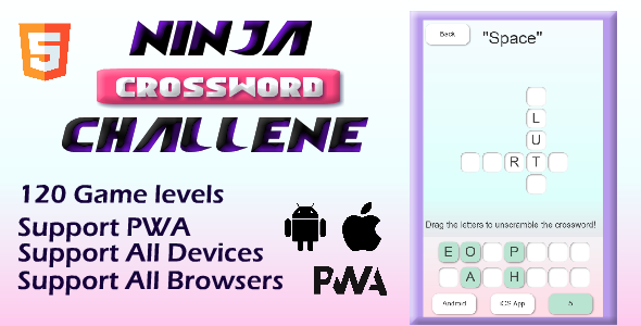 Ninja Crossword Instruct of affairs – HTML5 Sport