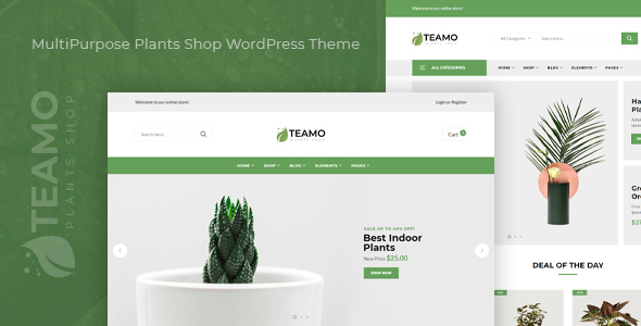 Teamo – MultiPurpose Vegetation Store WordPress Theme