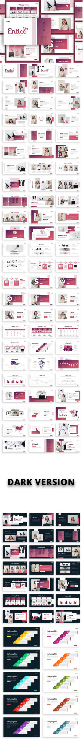 Entice Trend Presentation Template