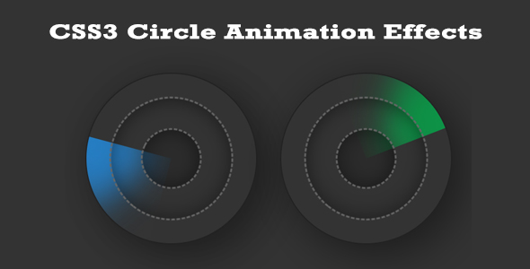 CSS3 Circle Animation Effects