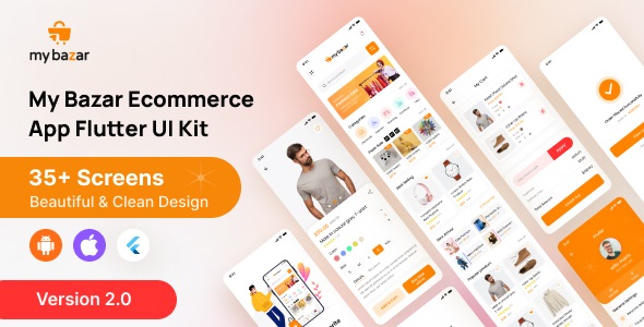 My Bazar- Flutter E-Commerce UI Kit