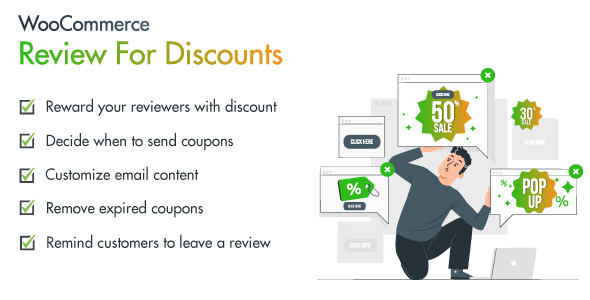 WooCommerce Reviews for Discount