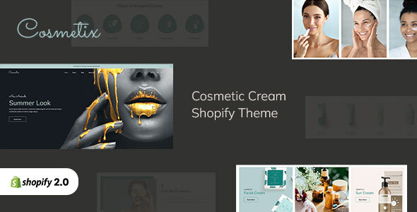 Cosmetix  – Class & Cosmetics Shopify Theme