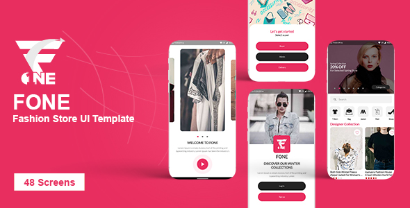 Fone – Vogue Retailer Ecommerce UI Template