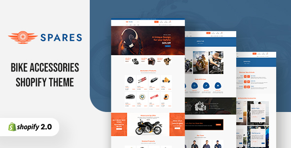 Spares – Auto Parts Store Shopify Theme