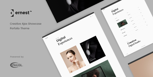 Ernest – Inventive Portfolio Template