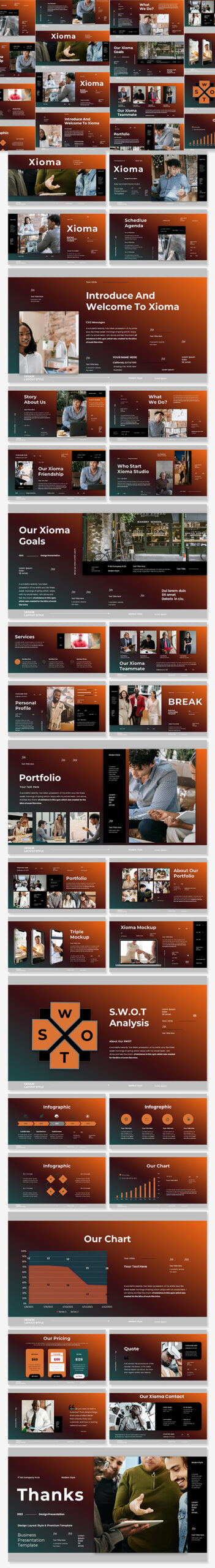 Xioma – Change Presentation Keynote Template