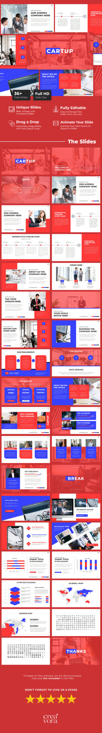 Cartup Google Plug Presentation Template