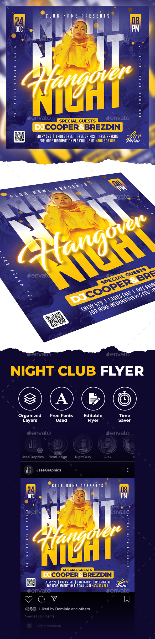 Night Membership Flyer