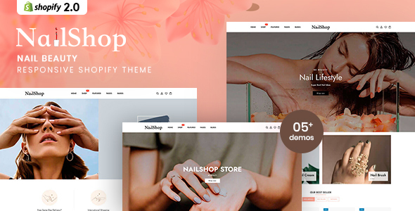 Nailshop – Nail Beauty Responsive Shopify Theme