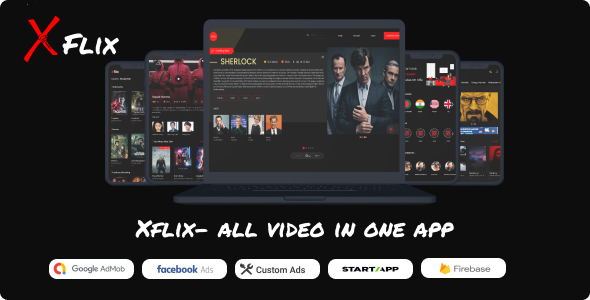 Xflix- All Video One Resolution (Are living, Movie, Television Channel and so much of extra.)