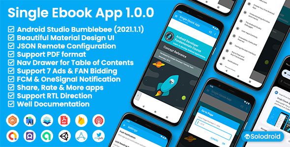 Single E book App