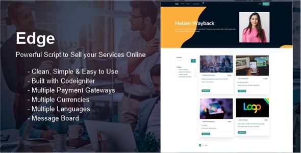 Edge – Sell your Services Online