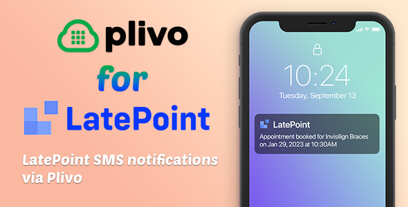 Plivo for LatePoint (SMS Addon)