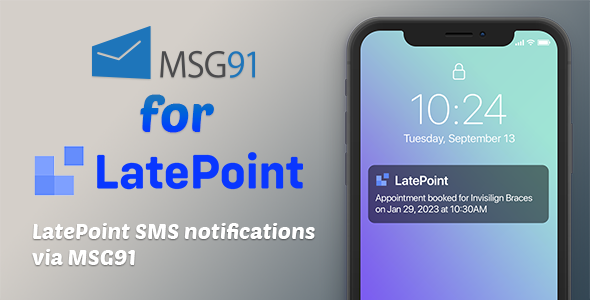 MSG91 for LatePoint (SMS Addon)