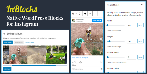 InBlocks – WordPress Blocks for Instagram