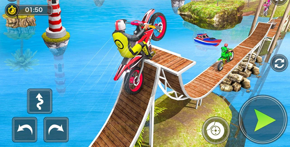 Seaside Wander -Bike Stunt Sport