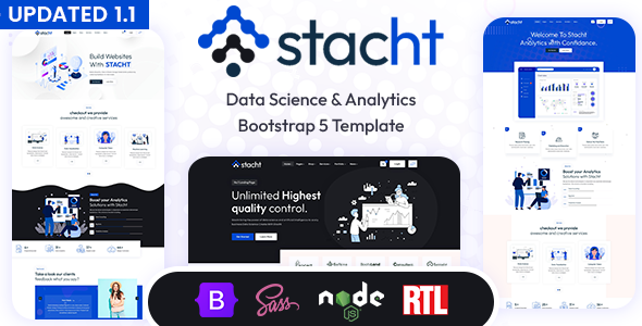 Stacht – Data Science & Analytics Bootstrap5 Template