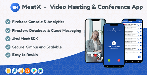 MeetX | Video Assembly & Conference App