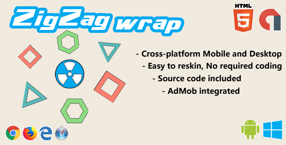 ZigZag Wrap – HTML5 Game