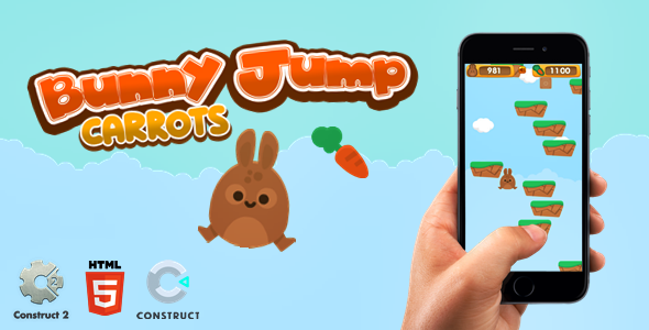 Bunny Bounce Carrots – Create 2/3 Game