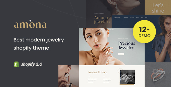 Amona – The Jewellery & Style Shopify Theme