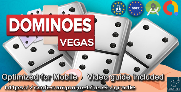 DOMINO VEGAS (Admob + GDPR + Android Studio)