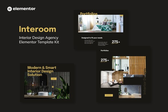 Interoom – Interior Accomplish & Architecture Elementor Template Equipment