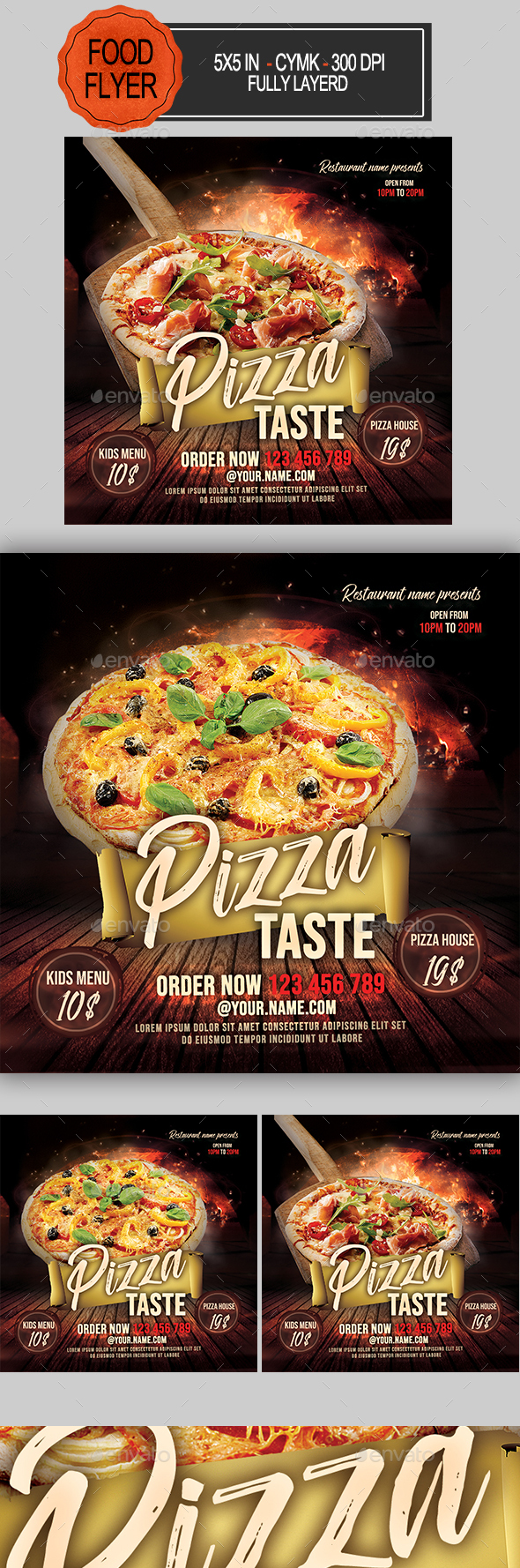 Pizza Flyer Template