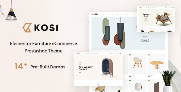 Kosi Elementor – Prestashop Furniture Theme