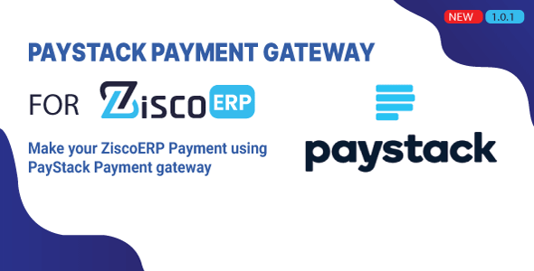 PayStack Price Gateway for ZiscoERP