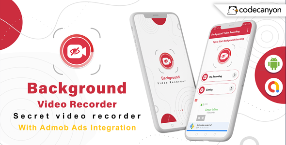 Android Background Video Recording – secret video records (Android 12 Supported)