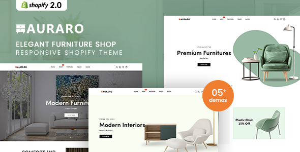 Auraro – Pretty Furnishings Shop For Shopify