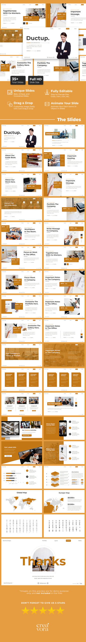 Ductup Keynote Presentation Template