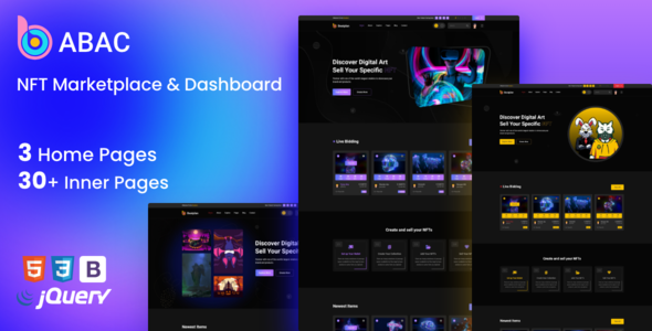 Abac – NFT Market Template