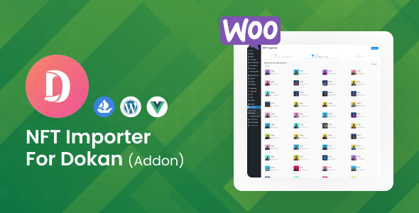 WooCommerce NFT Importer – Dokan (Addon)