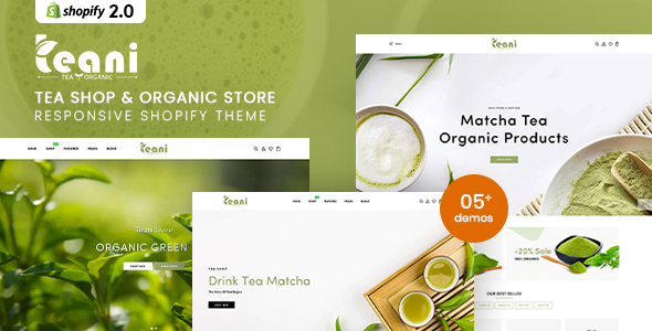 Teani – Tea Store & Natural Store Responsive Shopify Theme