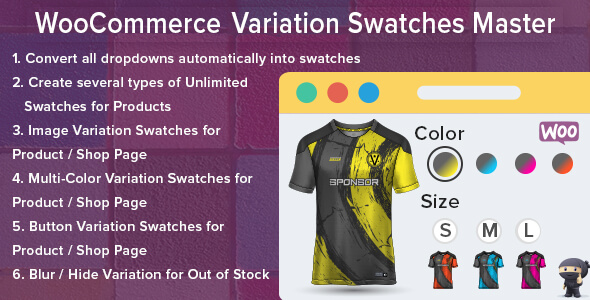 WooCommerce Variation Swatches Master