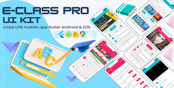 E-Class Pro Flutter App UI Kit